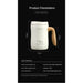 Vacuum Insulation Leak-proof Coffee Mug With Wooden Handle