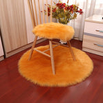 Soft Luxury Plush Artificial Sheepskin Rug Cushion Bedroom Mat Hairy Carpet Seat Covers
