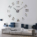 Quartz Clock DIY Silent Large Wall Clock Designer Mechanism Wall Decoration