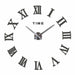 Quartz Clock DIY Silent Large Wall Clock Designer Mechanism Wall Decoration