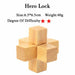 IQ Brain Teaser Kong Ming Lock 3D Wooden Interlocking Burr Puzzles Game Toy