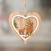 3D Christmas Ornament Wooden Hangings Christmas Decorations For Home Party New Year