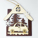 3D Christmas Ornament Wooden Hangings Christmas Decorations For Home Party New Year