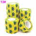 Printed Medical Self Adhesive Elastic Bandage 4.5m Colorful Sports Wrap Tape