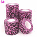 Printed Medical Self Adhesive Elastic Bandage 4.5m Colorful Sports Wrap Tape