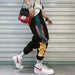 Hip Hop Streetwear Pants Men Casual Cargo Pant Trousers High Street Elastic Waist