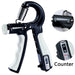 R-Shape Adjustable Countable Hand Grip Strength Exercise Gripper Fitness Tool