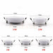 Mounted 5W 7W 9W 12W 15W LED Down-Light Driverless Designer Ceiling Lamps