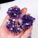 Natural Raw Amethyst Purple Crystal Cluster Healing Stones Home Decoration Ornament