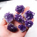 Natural Raw Amethyst Purple Crystal Cluster Healing Stones Home Decoration Ornament