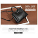 Women Top-handle Bag Genuine Leather Elegant Cross-Body Handbag High Quality Shoulder Bags