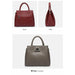 Women Top-handle Bag Genuine Leather Elegant Cross-Body Handbag High Quality Shoulder Bags
