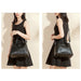 Women Top-handle Bag Genuine Leather Elegant Cross-Body Handbag High Quality Shoulder Bags
