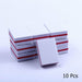 10/ 25/ 50pcs lot Double-Sided Mini Nail Buffer Blocks Colorful Nail Sanding Buffer Tools