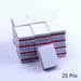 10/ 25/ 50pcs lot Double-Sided Mini Nail Buffer Blocks Colorful Nail Sanding Buffer Tools
