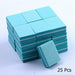 10/ 25/ 50pcs lot Double-Sided Mini Nail Buffer Blocks Colorful Nail Sanding Buffer Tools