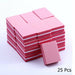 10/ 25/ 50pcs lot Double-Sided Mini Nail Buffer Blocks Colorful Nail Sanding Buffer Tools