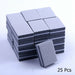 10/ 25/ 50pcs lot Double-Sided Mini Nail Buffer Blocks Colorful Nail Sanding Buffer Tools