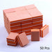 10/ 25/ 50pcs lot Double-Sided Mini Nail Buffer Blocks Colorful Nail Sanding Buffer Tools