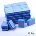 10/ 25/ 50pcs lot Double-Sided Mini Nail Buffer Blocks Colorful Nail Sanding Buffer Tools