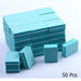 10/ 25/ 50pcs lot Double-Sided Mini Nail Buffer Blocks Colorful Nail Sanding Buffer Tools