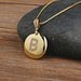 High Quality Women Initial Letter Necklace Gold Charm Pendant Jewelry
