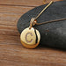 High Quality Women Initial Letter Necklace Gold Charm Pendant Jewelry