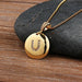 High Quality Women Initial Letter Necklace Gold Charm Pendant Jewelry