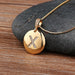 High Quality Women Initial Letter Necklace Gold Charm Pendant Jewelry