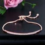 Women Adjustable Bracelet Captivate Brilliant Zircon Gold Fashion Jewelry