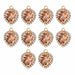 10Pcs/set Crystal Multicolor Heart-Shaped Rhinestones DIY Earrings Pendant Necklaces Jewelry