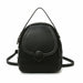 Women's Designer Fashion Leather Backpack Mini Soft Touch Small Shoulder Bag