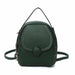 Women's Designer Fashion Leather Backpack Mini Soft Touch Small Shoulder Bag