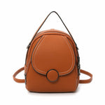Women's Designer Fashion Leather Backpack Mini Soft Touch Small Shoulder Bag