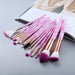 15Pcs Makeup Brushes Tool Set Cosmetic Blending Beauty Make Up Brush