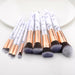 15Pcs Makeup Brushes Tool Set Cosmetic Blending Beauty Make Up Brush