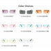 Retro All Season Sunglasses Women Brand Designer Gradient Cutting Lens Ladies Frameless Eyeglasses