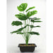 Artificial Plants Green Palm Leaves Monstera Home Garden Plant Decors