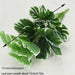 Artificial Plants Green Palm Leaves Monstera Home Garden Plant Decors