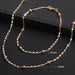 Men Women Jewelry Set Rose Gold Bracelet Necklace Jewelry Set
