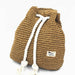 Summer Straw Bag Women Fashion Rucksack Backpack Weaved Straw Shoulder Bags