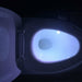 Smart Bathroom Toilet Nightlight LED Body Motion Activated Sensor Toilet Lamp