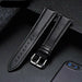 Leather Watchband Soft Material Watch Strap 18mm 20mm 22mm 24mm Stainless Steel Buckle