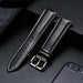 Leather Watchband Soft Material Watch Strap 18mm 20mm 22mm 24mm Stainless Steel Buckle
