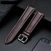 Leather Watchband Soft Material Watch Strap 18mm 20mm 22mm 24mm Stainless Steel Buckle