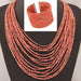 Acrylic Beads Jewelry Sets Bohemia Necklaces Bangles Women Fashion Jewelry Set