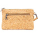 Natural Cork Designer Pattern Women Envelope Clutch Handbags