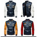 Leather Jacket Men Bomber Baseball Jacket Biker PU Faux Leather Slim Fit Jackets