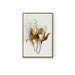 Golden Plant Leaves & Flowers Wall Art Canvas Painting Wall Pictures Nordic Decoration