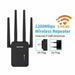 Wireless Extender 802.11ac WiFi Repeater 2.4G/5Ghz Wi-Fi Amplifier 300/1200 M